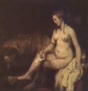 Rembrandt Peale Bathsheba at Her Bath (mk05) France oil painting reproduction